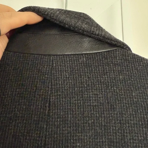 All Saints Charcoal Gray Men's Coat - Picture 9 of 12